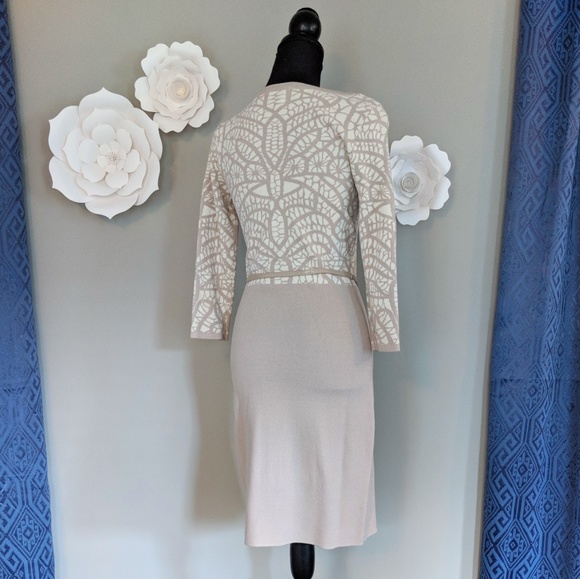 Carmen Marc Valvo Ribbed Bodycon Dress 🍁🍂 - Picture 2 of 6